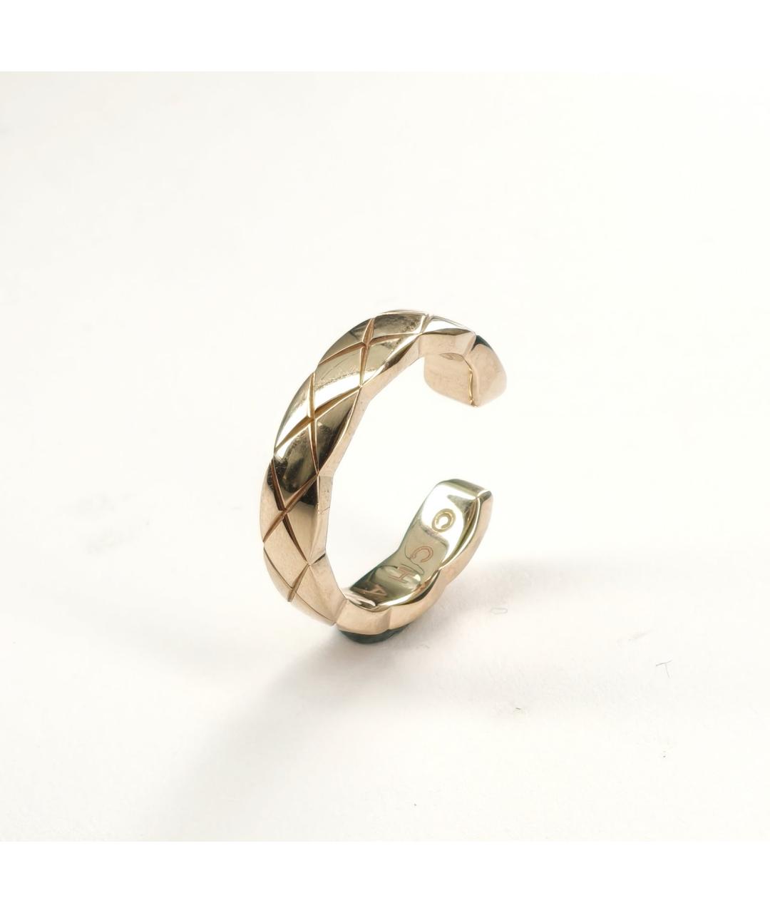 CHANEL Золотые серьги из розового золота, фото 2