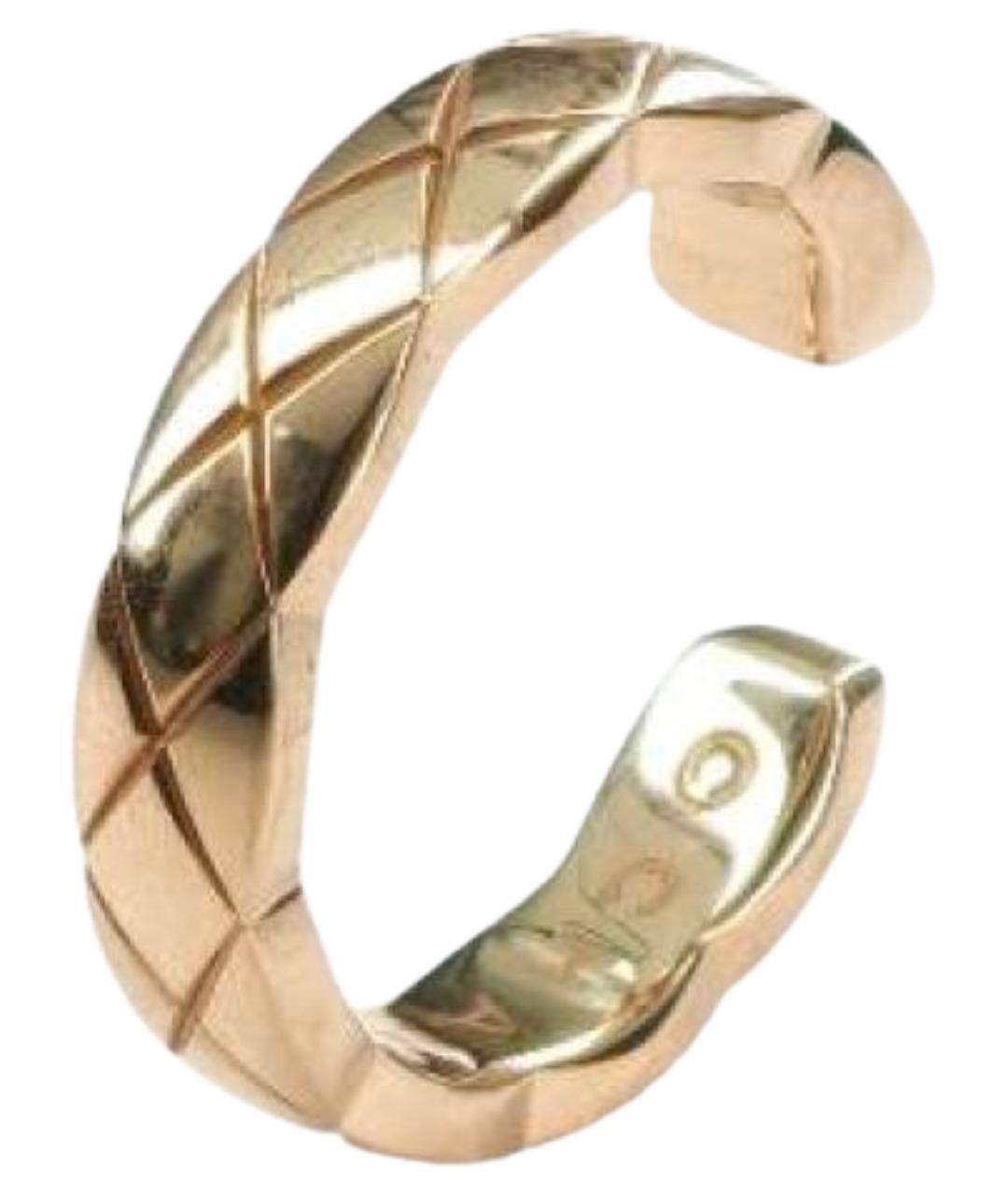 CHANEL Золотые серьги из розового золота, фото 1