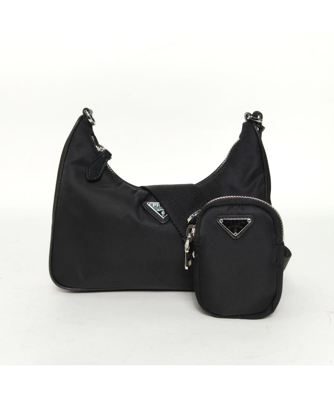 PRADA Черная сумка через плечо, фото 2