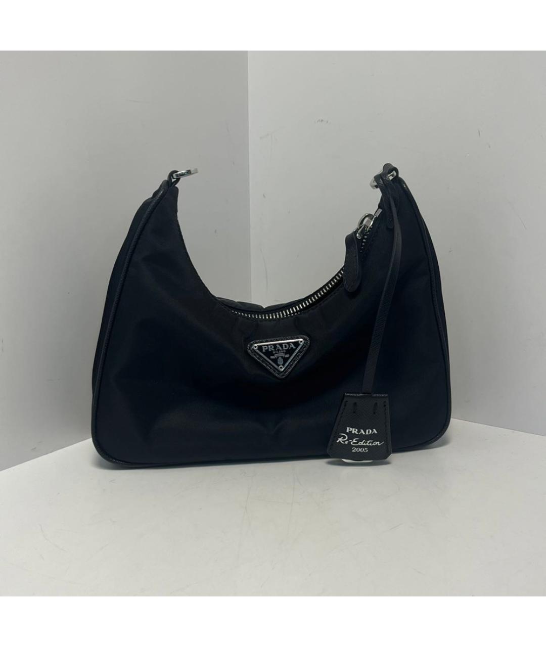 PRADA Черная сумка через плечо, фото 9