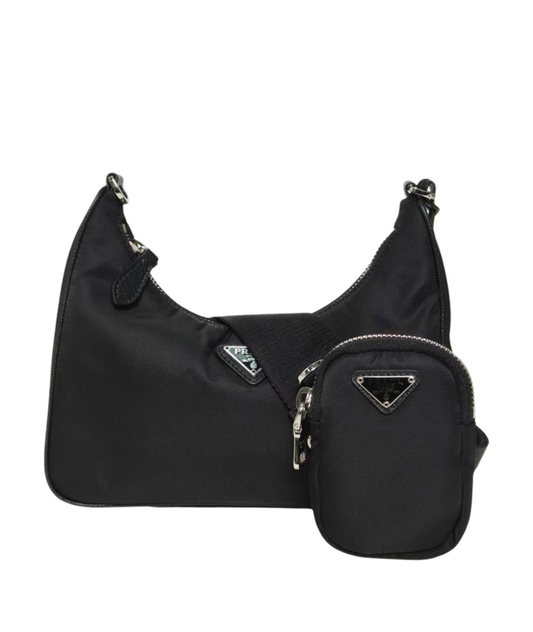 PRADA Черная сумка через плечо, фото 1