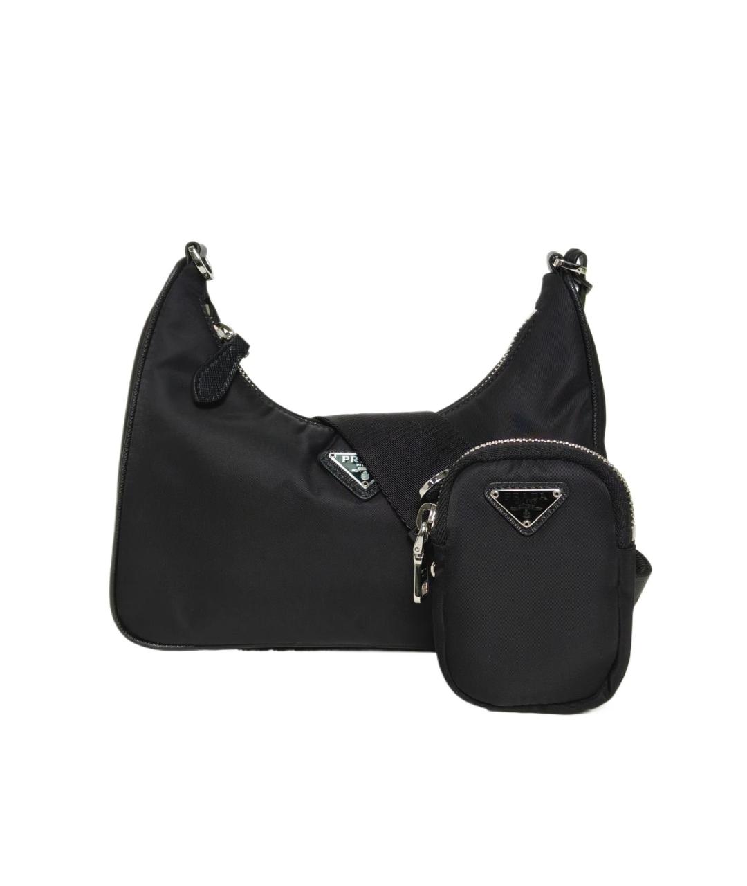 PRADA Черная сумка через плечо, фото 10