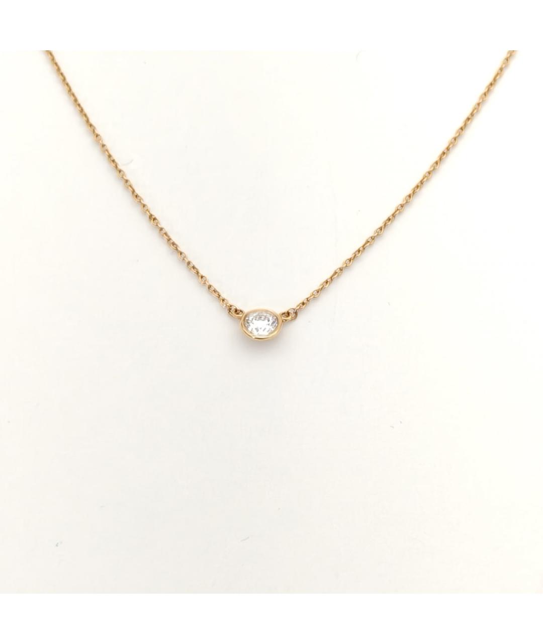 TIFFANY&CO Золотое колье из розового золота, фото 3