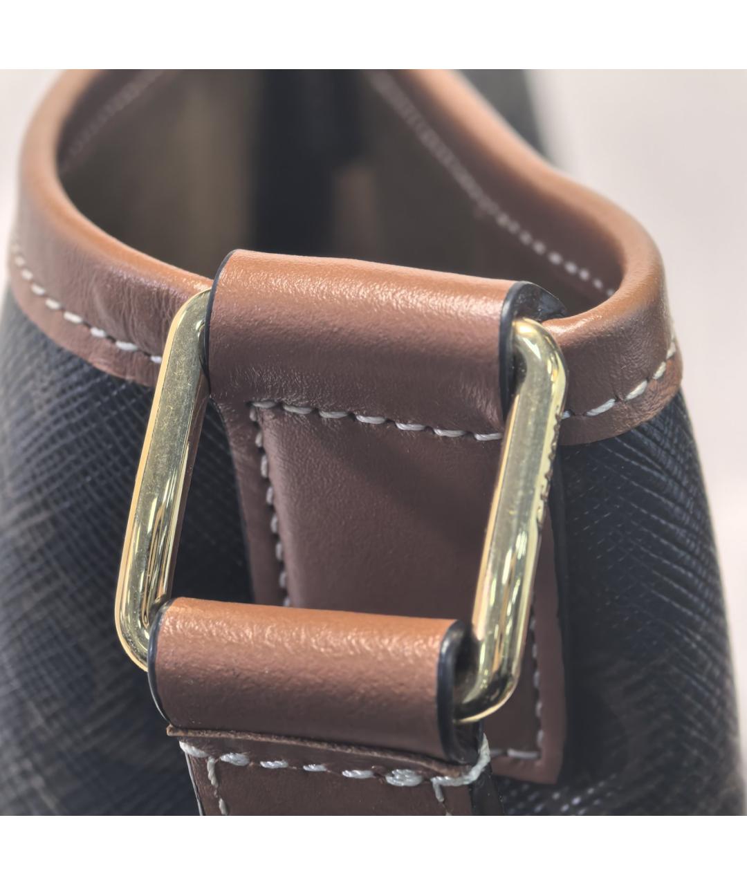 CELINE Коричневая сумка через плечо, фото 9