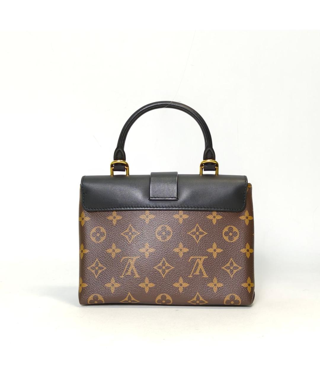 LOUIS VUITTON Коричневая сумка с короткими ручками, фото 4