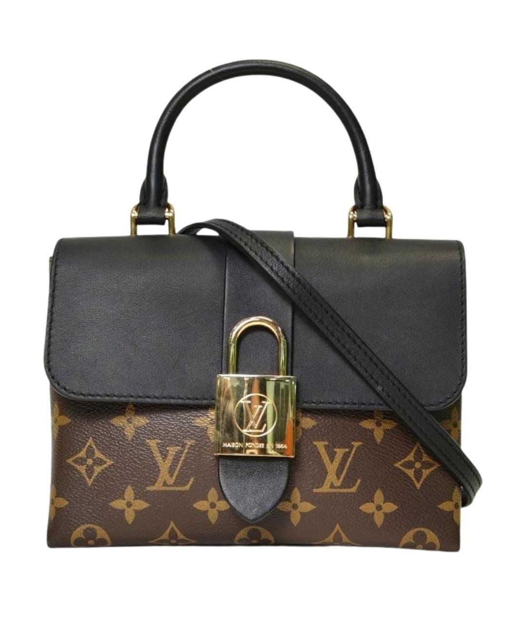 LOUIS VUITTON Коричневая сумка с короткими ручками, фото 1
