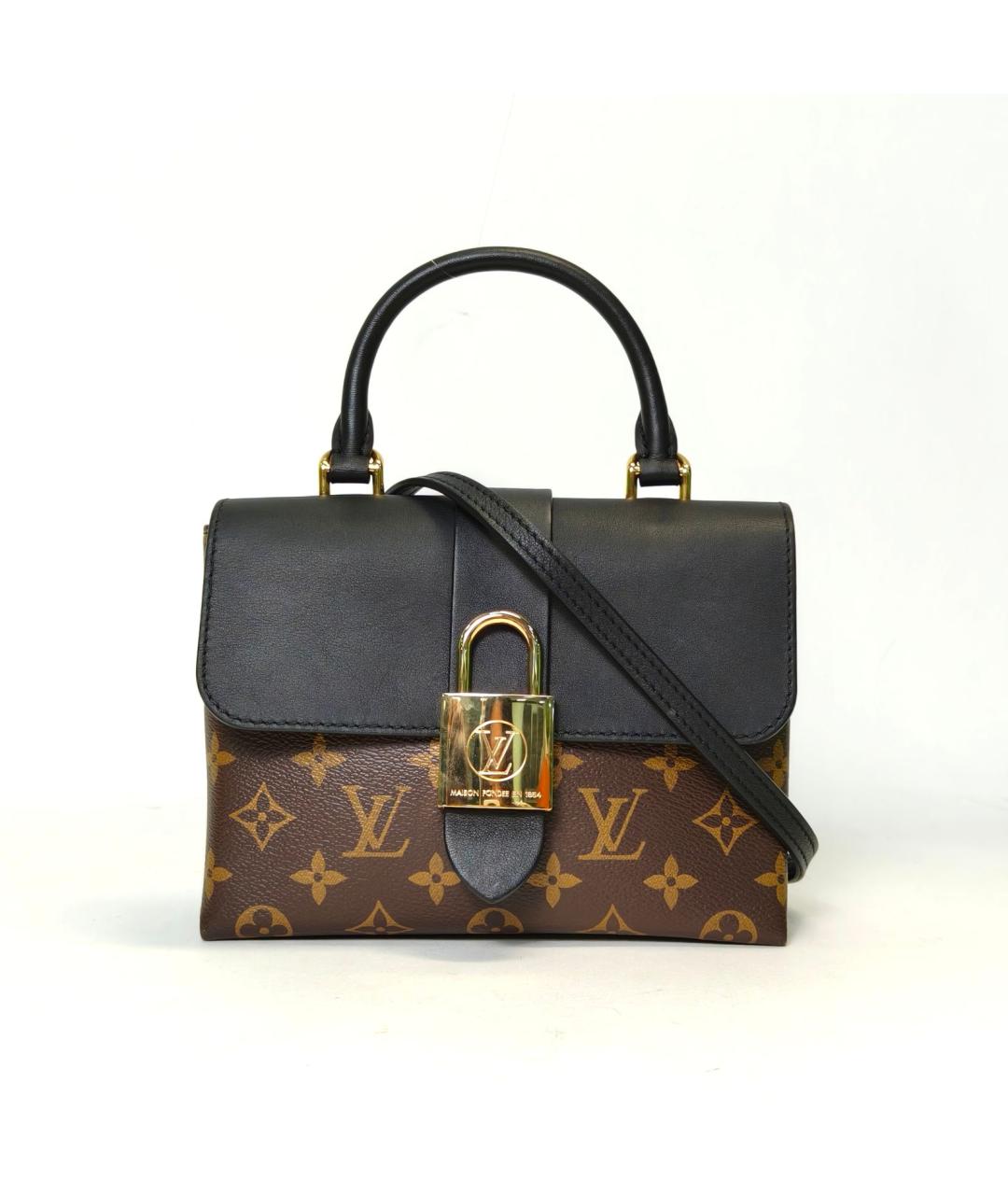 LOUIS VUITTON Коричневая сумка с короткими ручками, фото 2