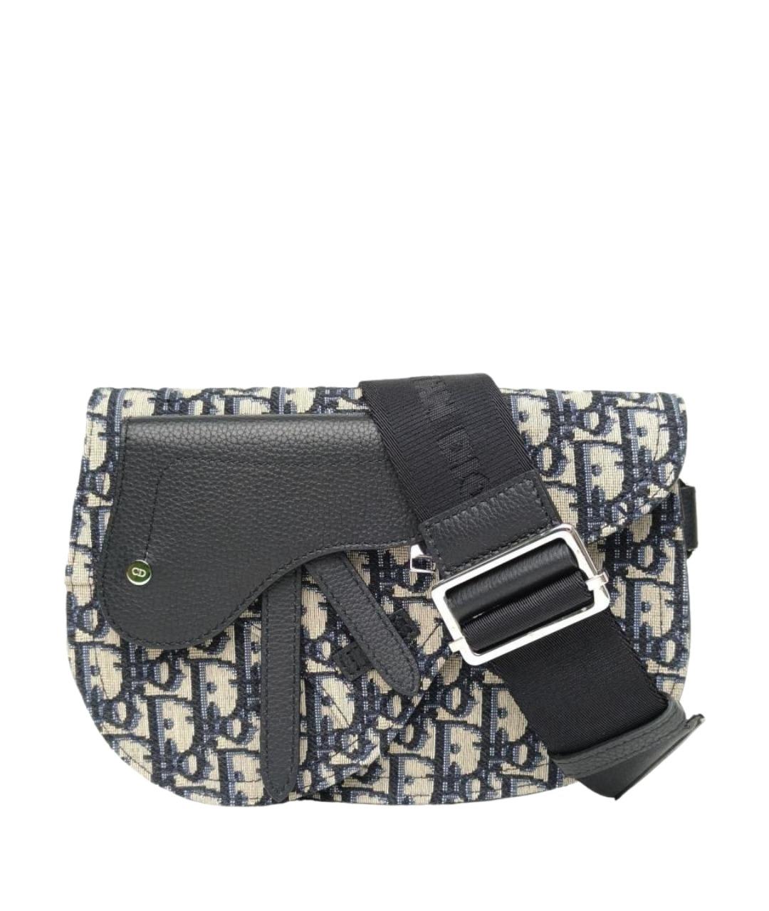 CHRISTIAN DIOR Синяя сумка через плечо, фото 1