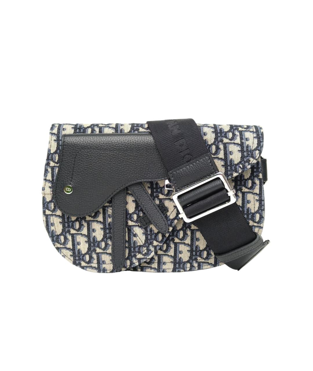 CHRISTIAN DIOR Синяя сумка через плечо, фото 9