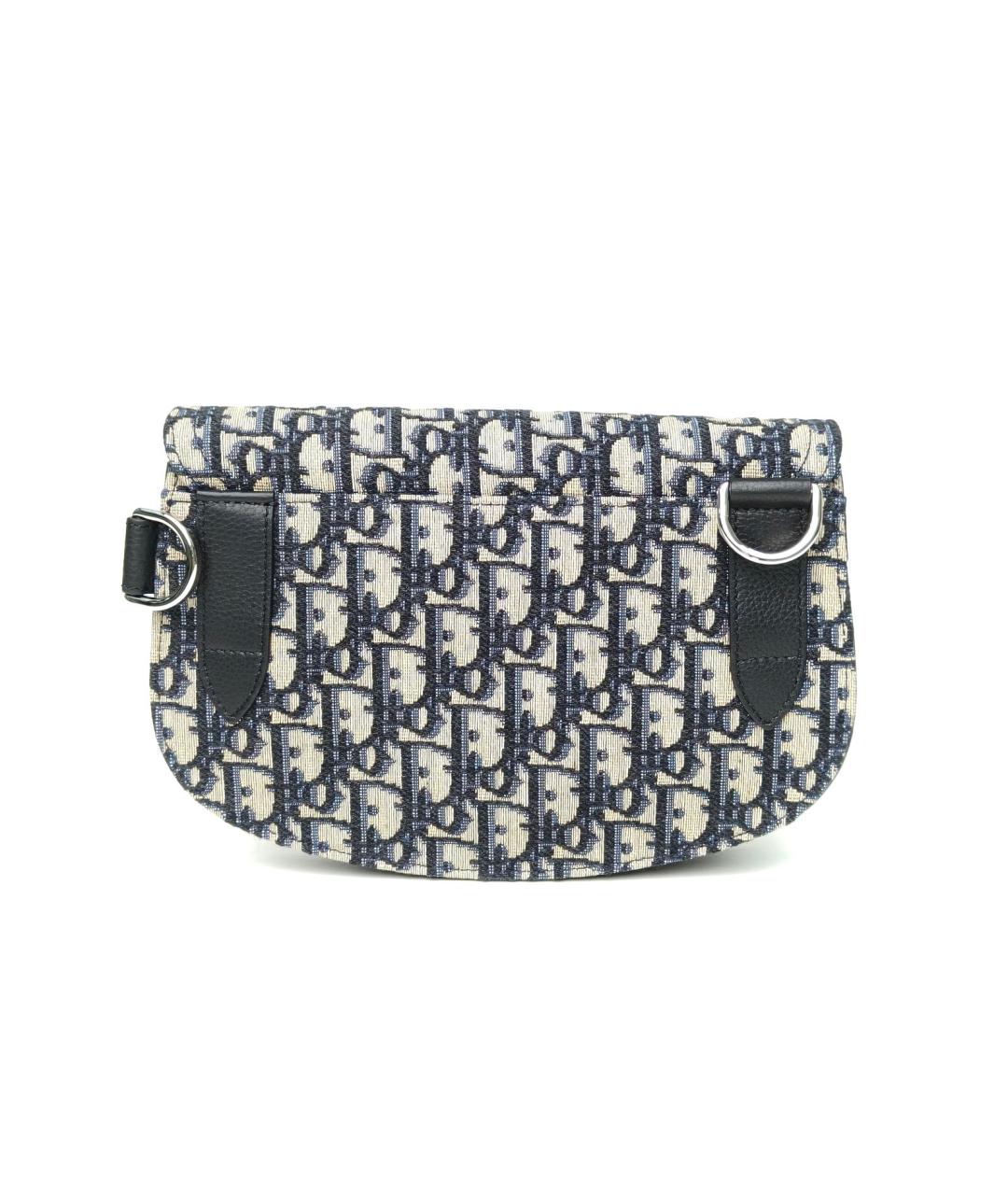 CHRISTIAN DIOR Синяя сумка через плечо, фото 4