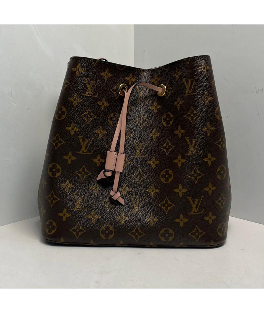 LOUIS VUITTON Коричневая сумка через плечо, фото 9