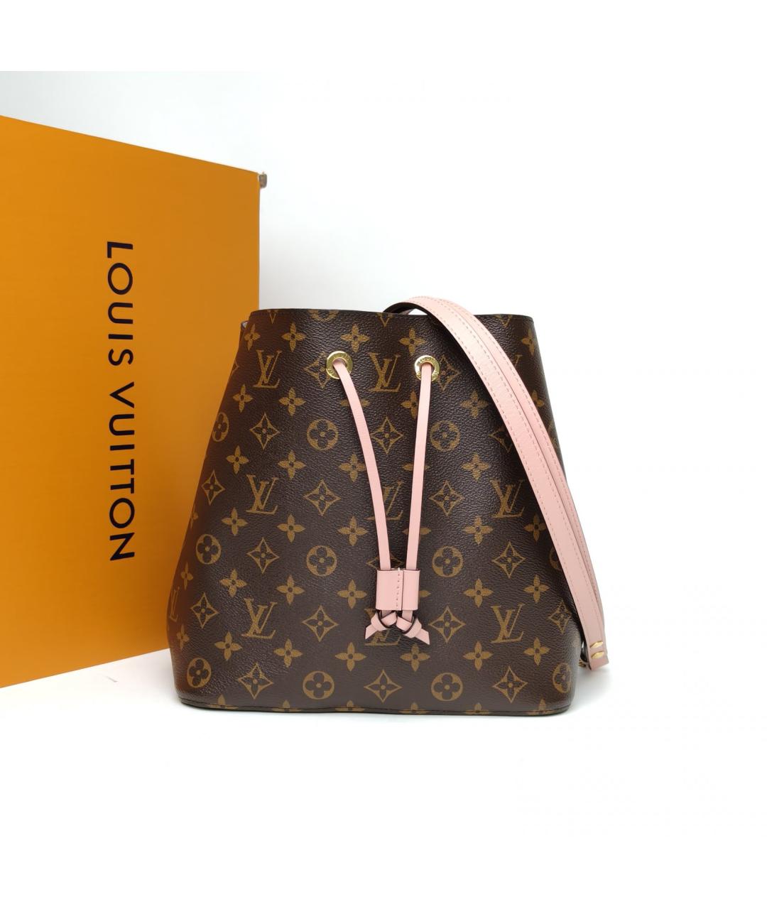 LOUIS VUITTON Коричневая сумка через плечо, фото 8