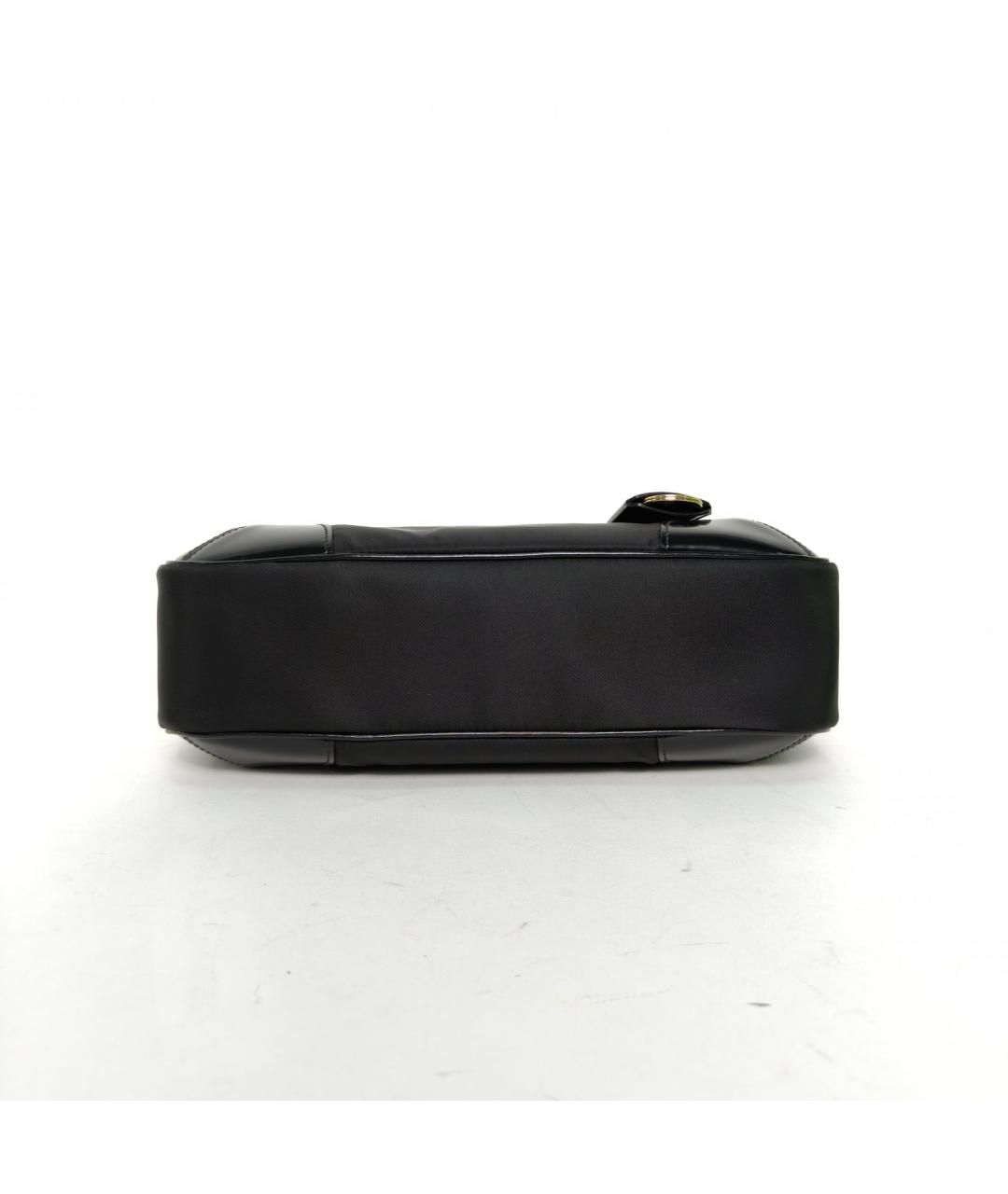 PRADA Черная тканевая сумка через плечо, фото 6