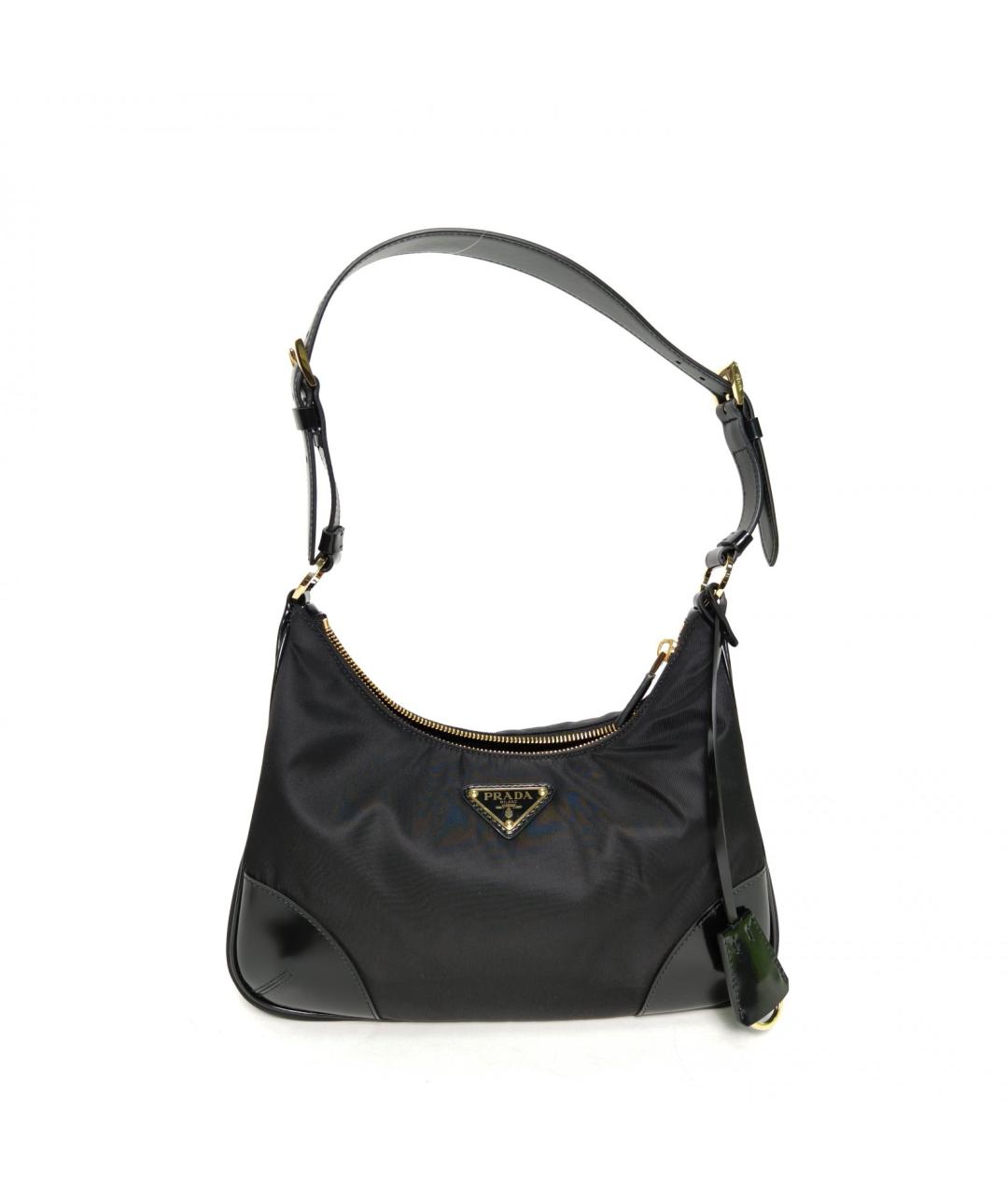 PRADA Черная тканевая сумка через плечо, фото 2