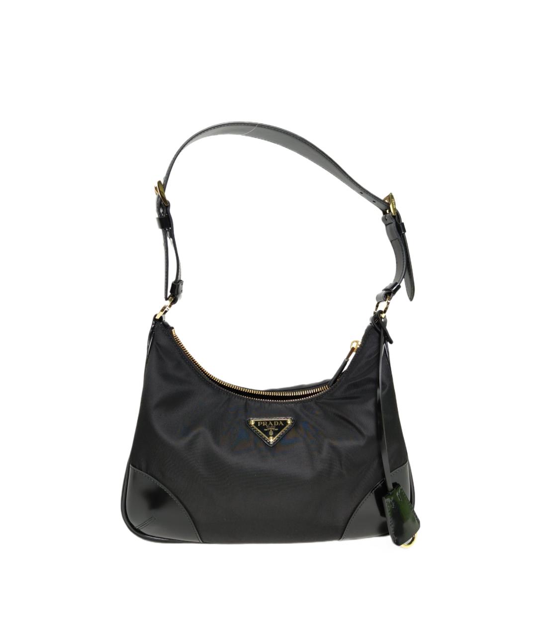 PRADA Черная тканевая сумка через плечо, фото 10