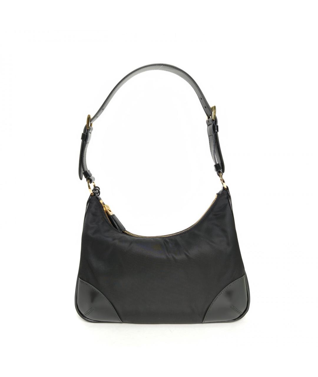 PRADA Черная тканевая сумка через плечо, фото 4