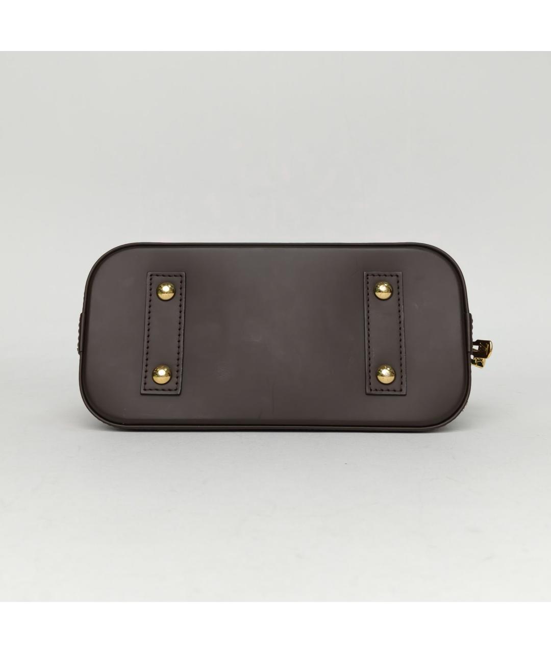 LOUIS VUITTON Коричневая сумка с короткими ручками, фото 6