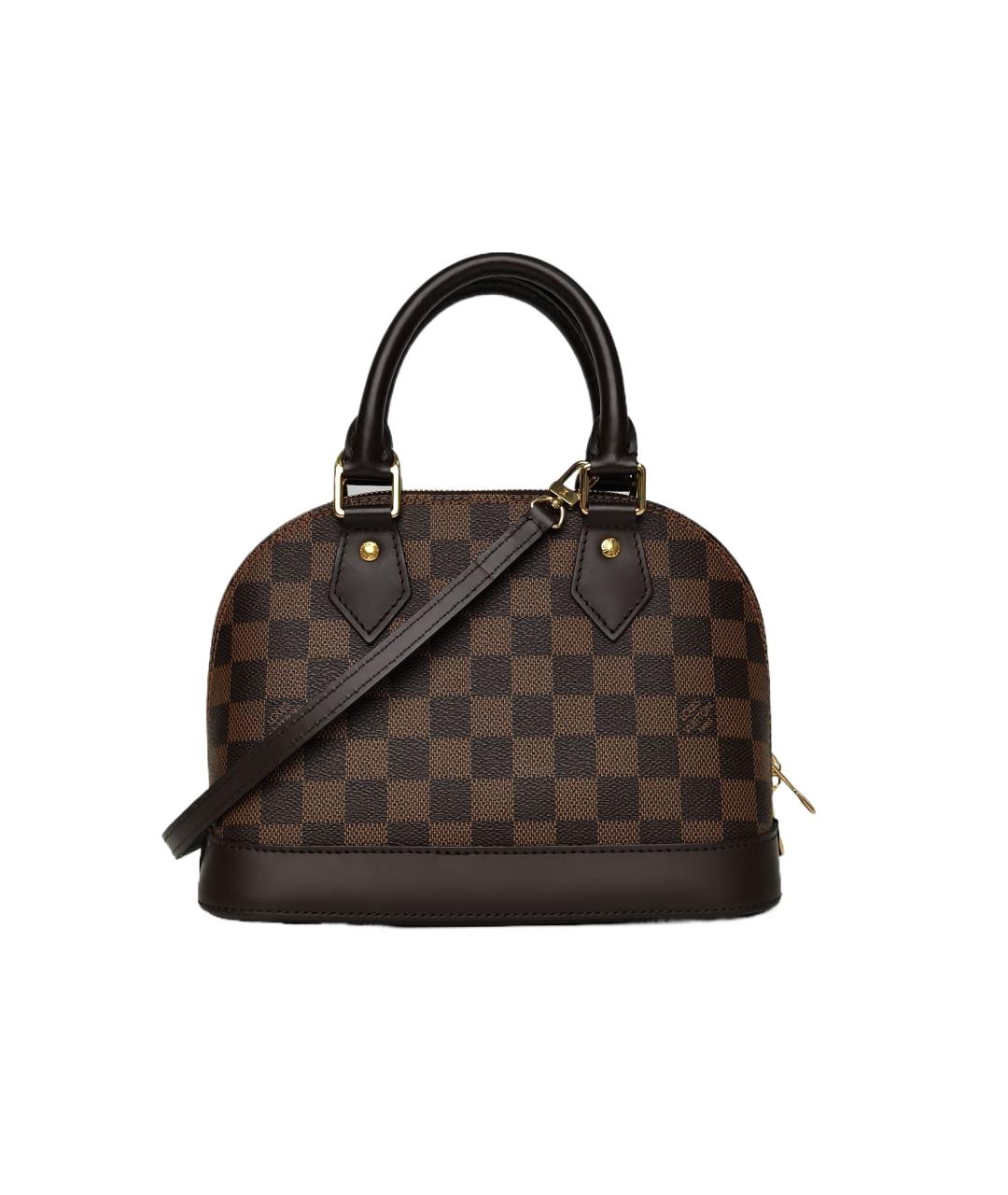 LOUIS VUITTON Коричневая сумка с короткими ручками, фото 10