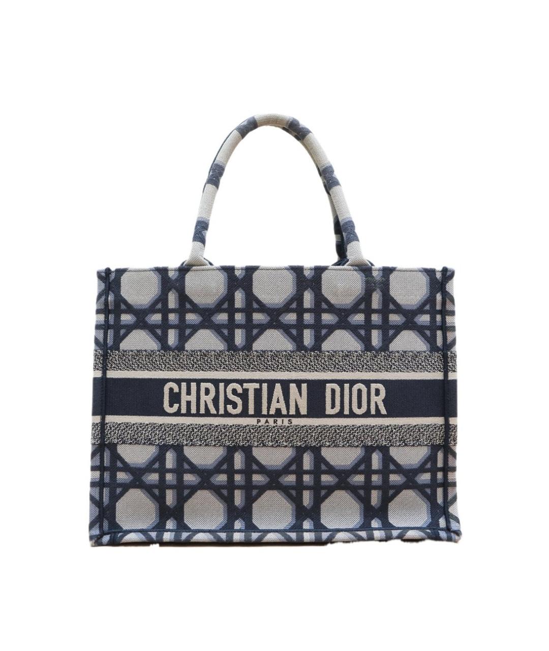 CHRISTIAN DIOR Темно-синяя сумка через плечо, фото 9