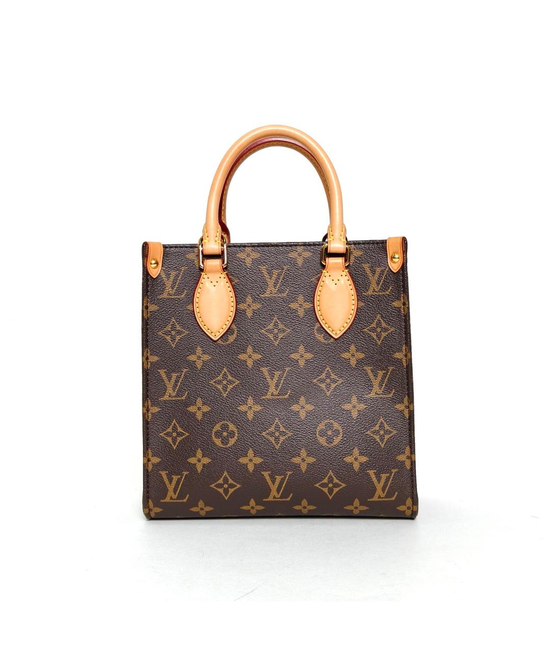 LOUIS VUITTON Коричневая сумка с короткими ручками, фото 4