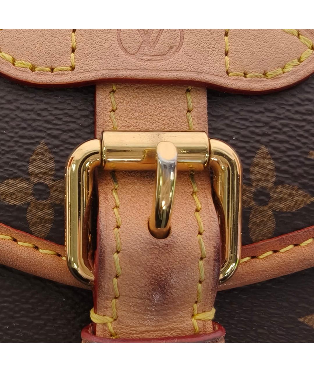 LOUIS VUITTON Коричневая сумка через плечо, фото 7
