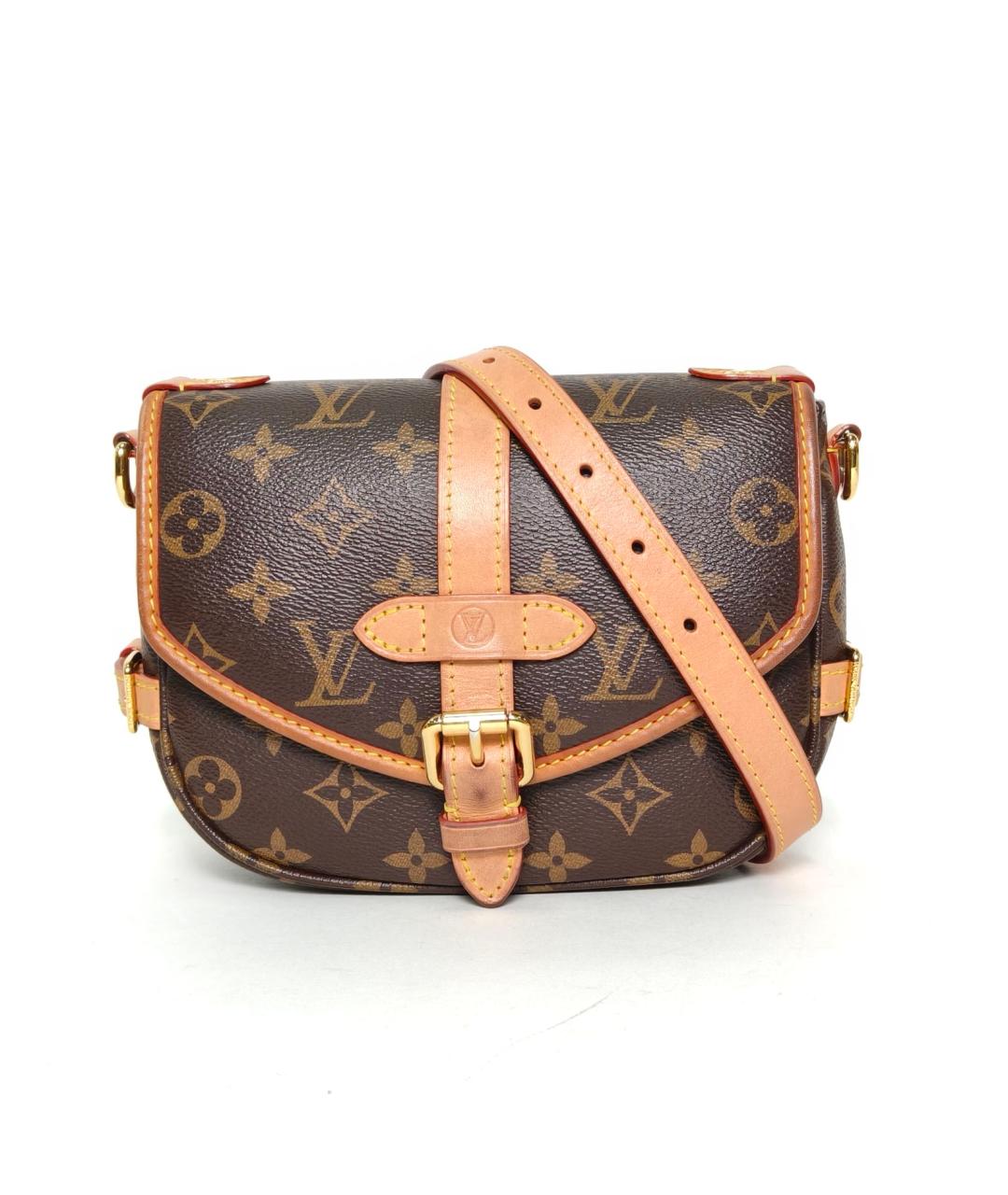 LOUIS VUITTON Коричневая сумка через плечо, фото 2