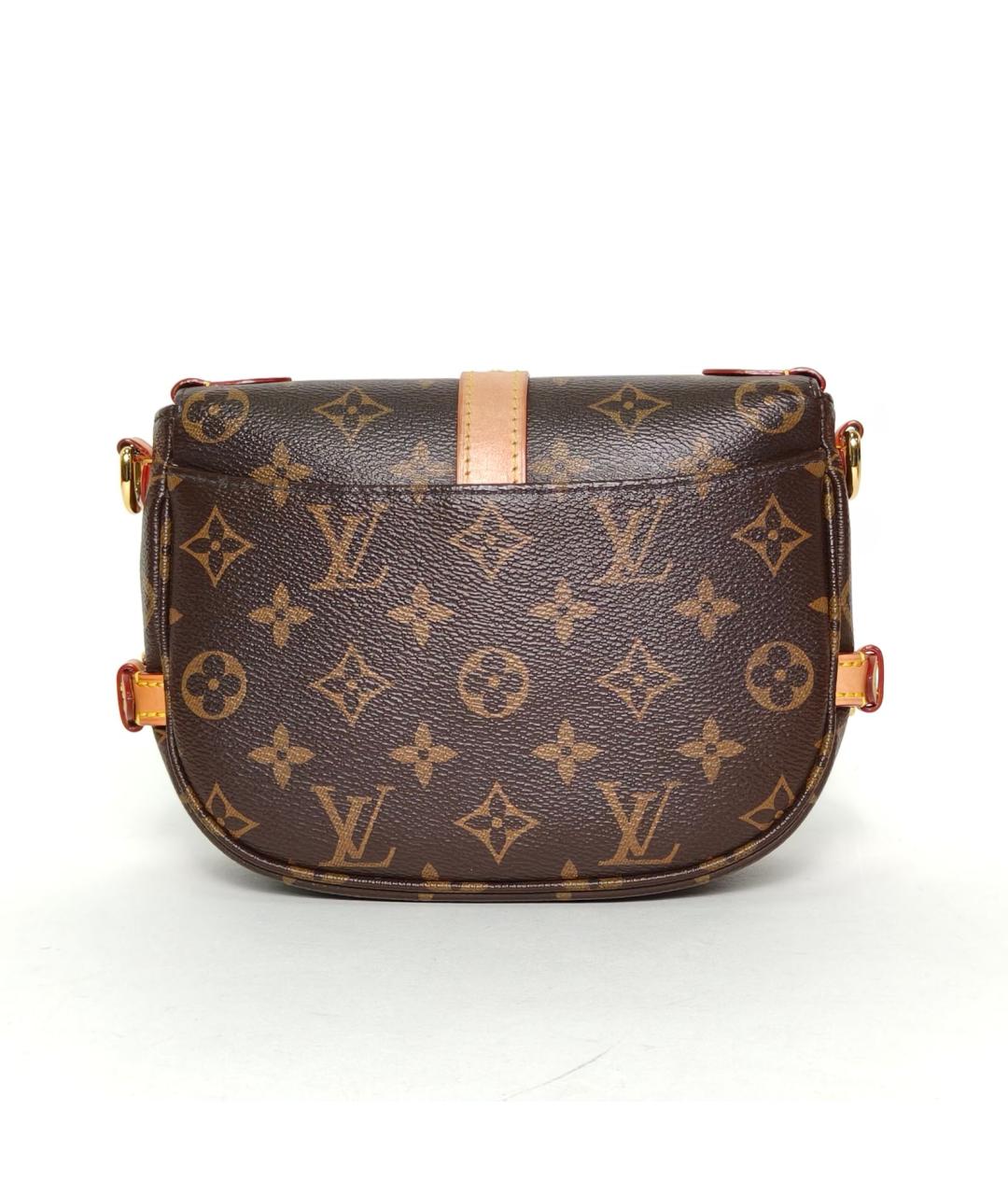 LOUIS VUITTON Коричневая сумка через плечо, фото 4