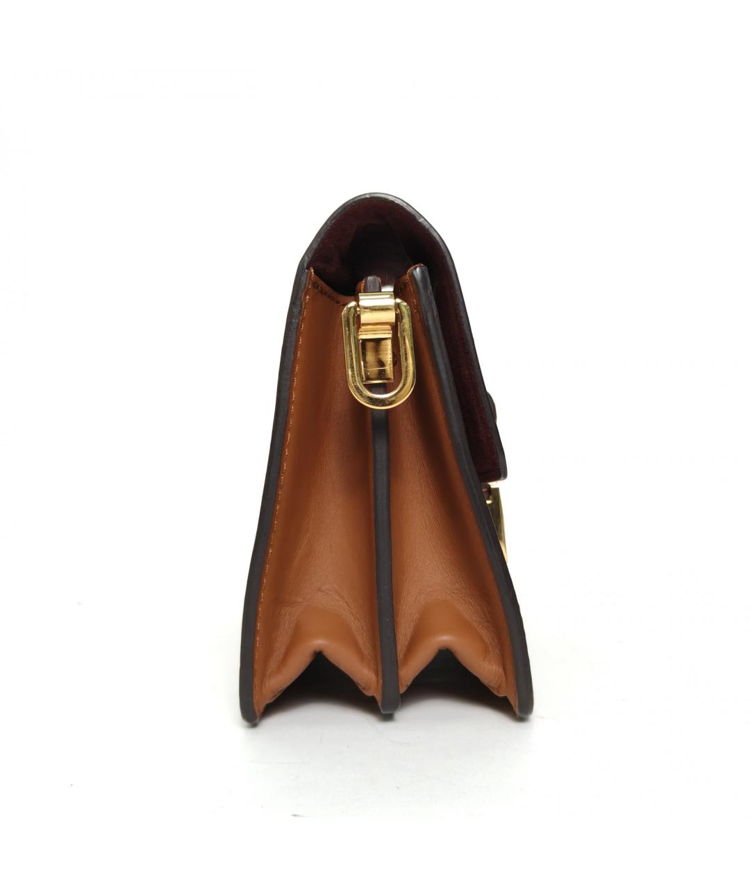 LOUIS VUITTON Бордовая сумка через плечо, фото 3