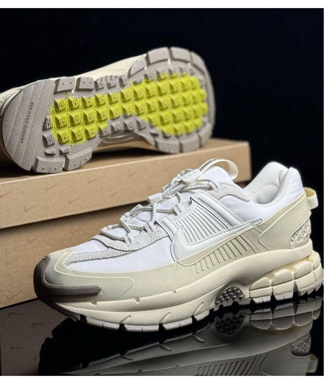 NIKE Бежевые низкие кроссовки / кеды, фото 8