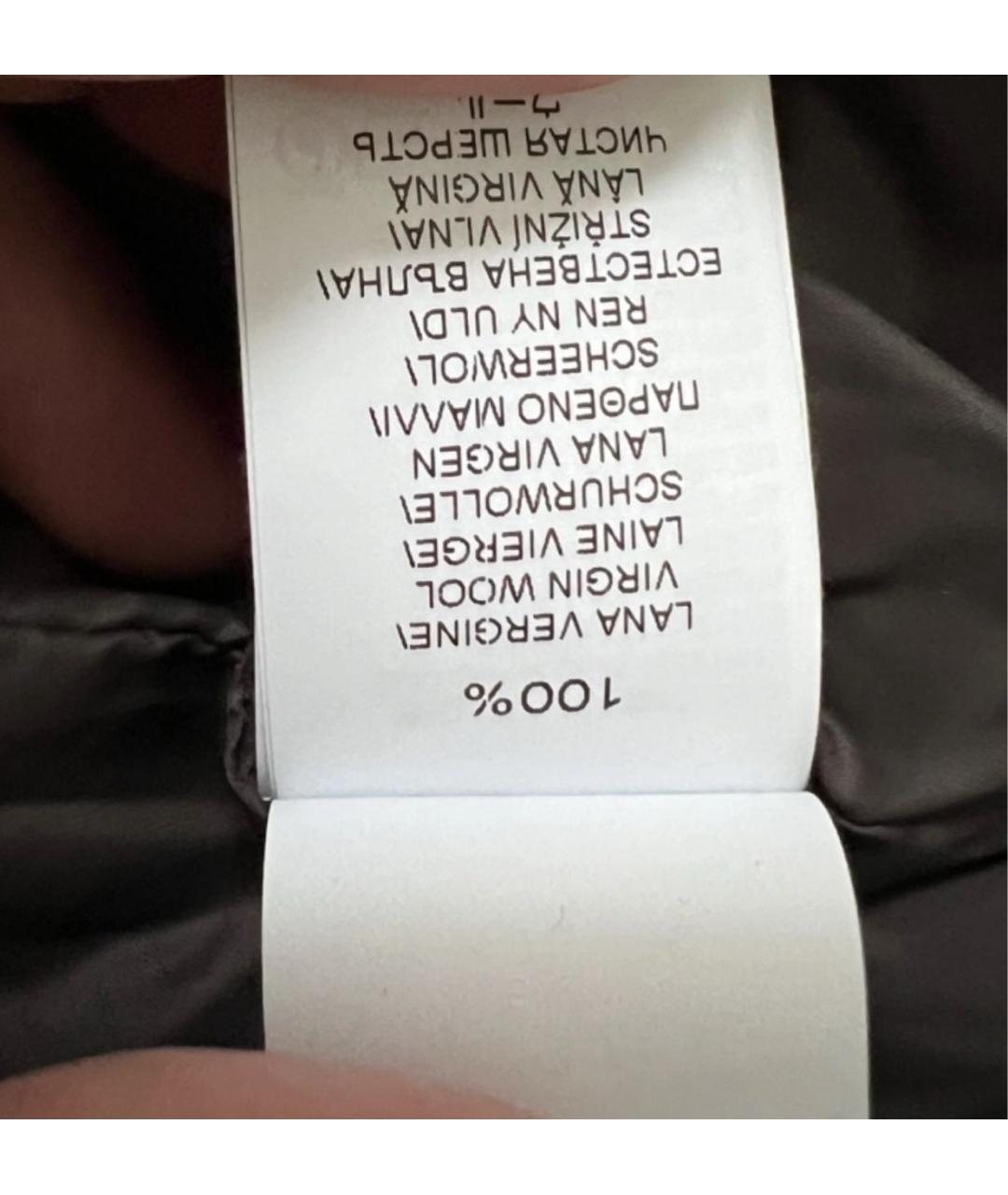 BRUNELLO CUCINELLI Серый шерстяной пуховик, фото 7