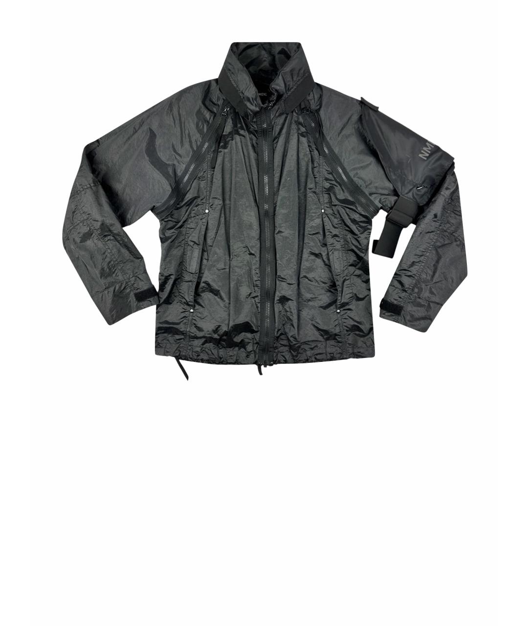 NEMEN Черная полиуретановая куртка, фото 7