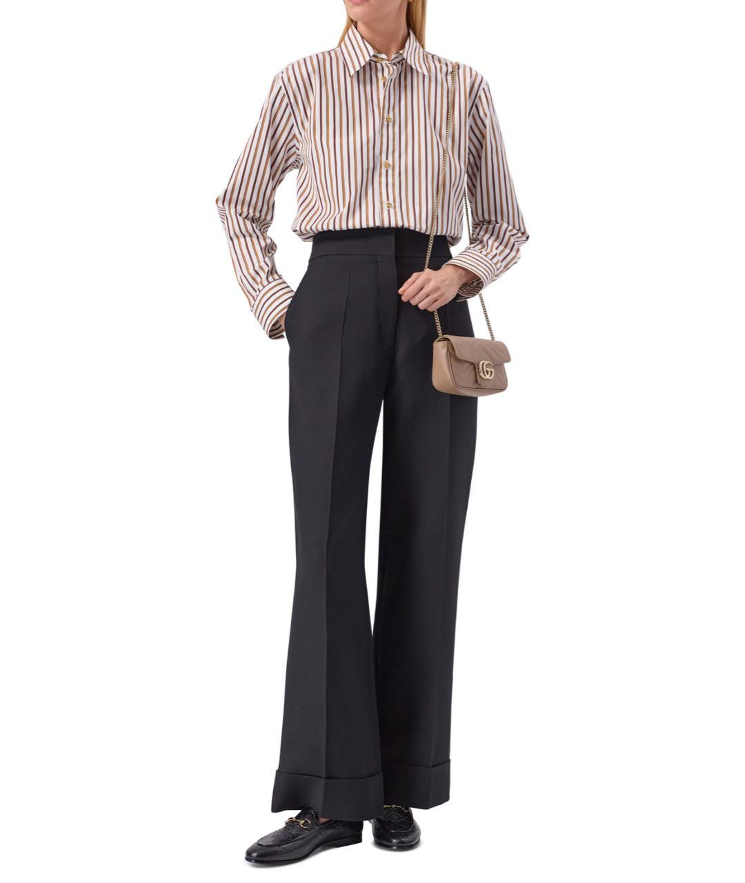 GUCCI Бежевая кожаная сумка через плечо, фото 3