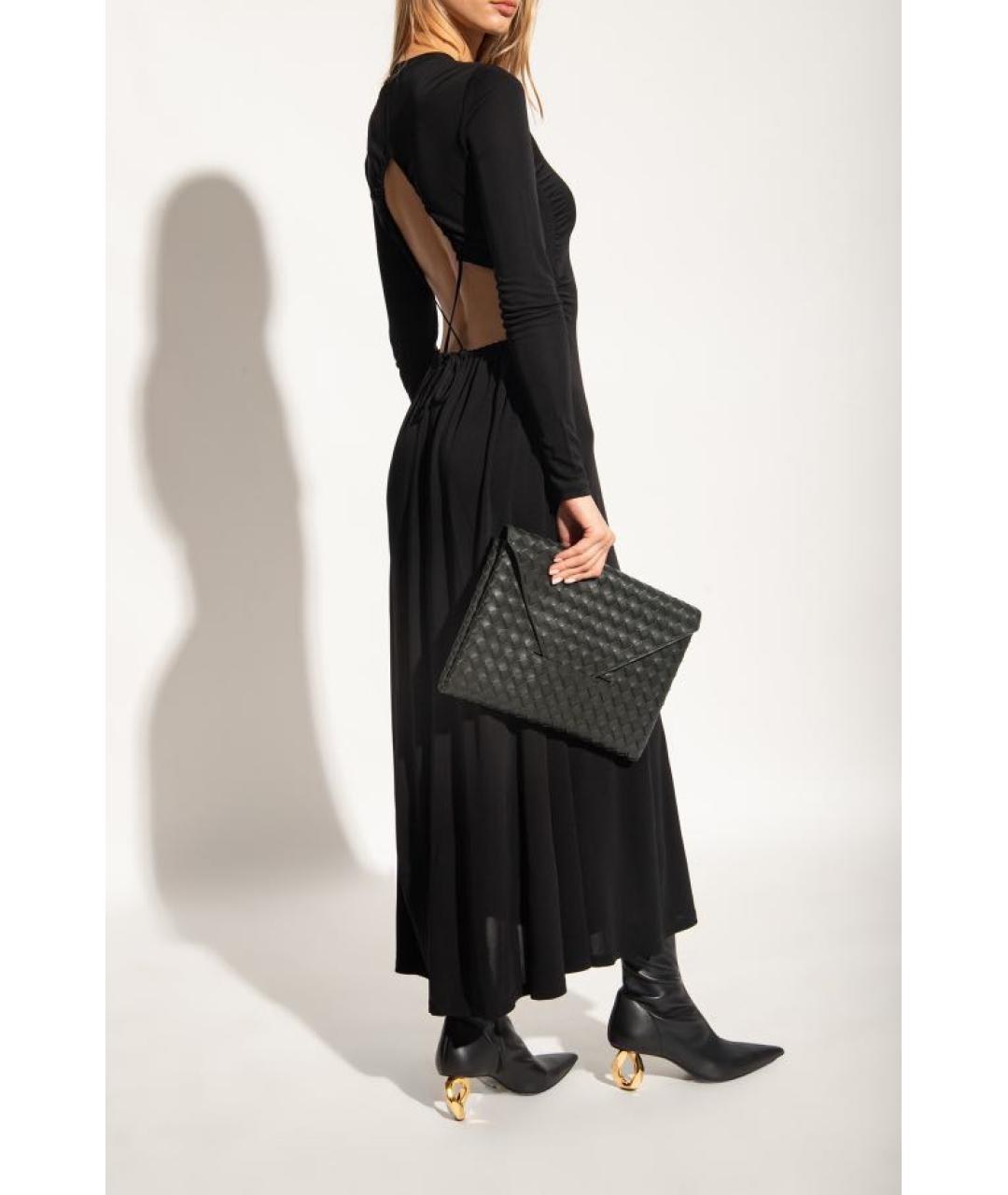 J.W.ANDERSON Черные кожаные ботильоны, фото 5