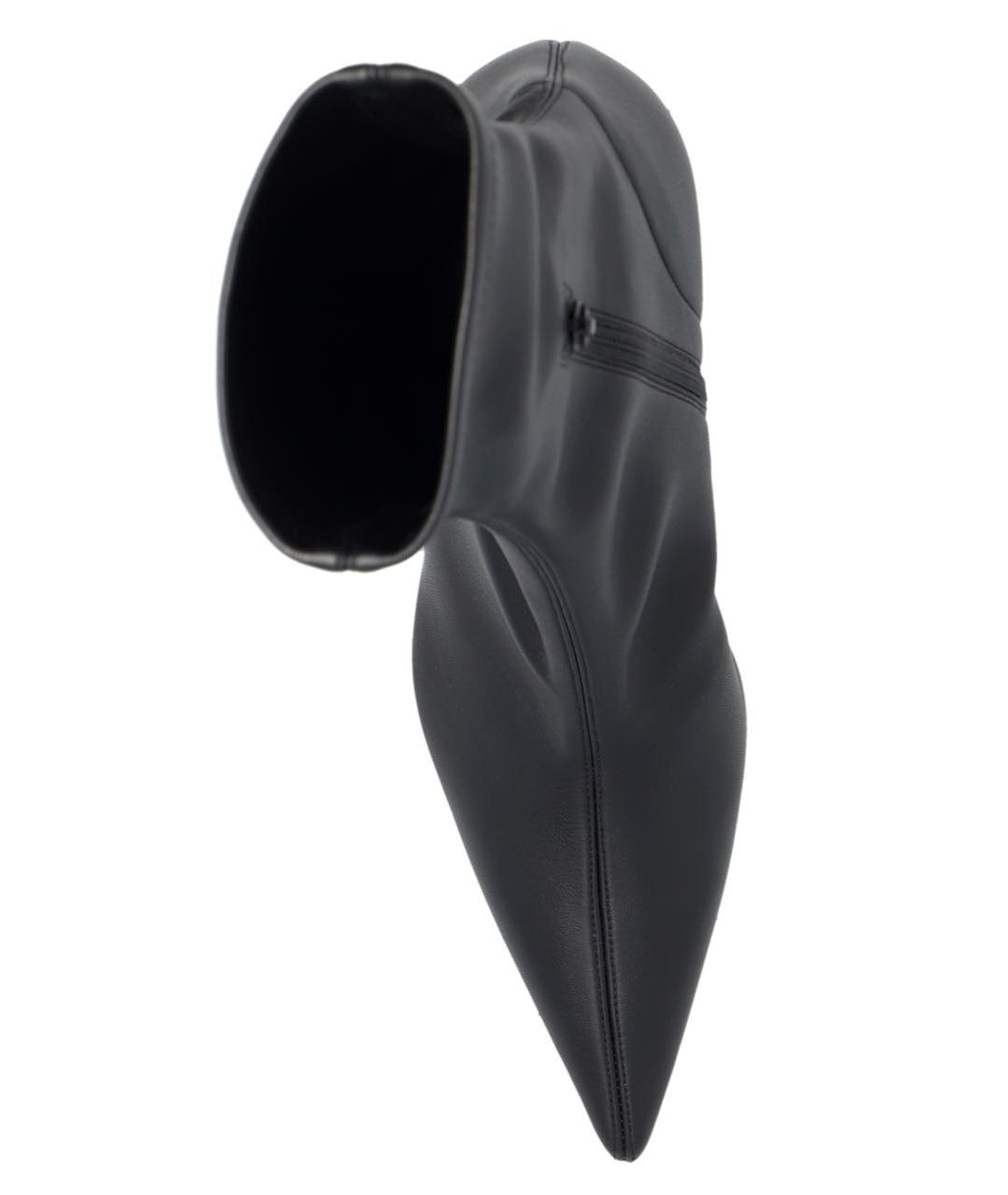 J.W.ANDERSON Черные кожаные ботильоны, фото 3