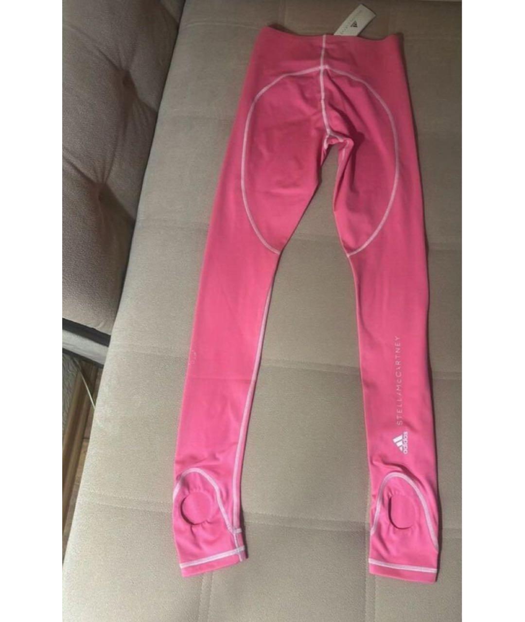 ADIDAS BY STELLA MCCARTNEY Розовые спортивные брюки и шорты, фото 2