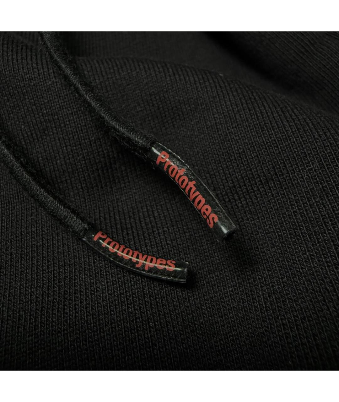 PROTOTYPES Черные повседневные брюки, фото 7