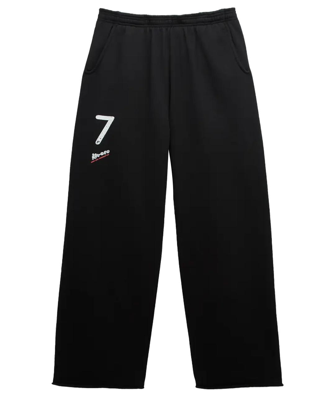 PROTOTYPES Черные повседневные брюки, фото 1