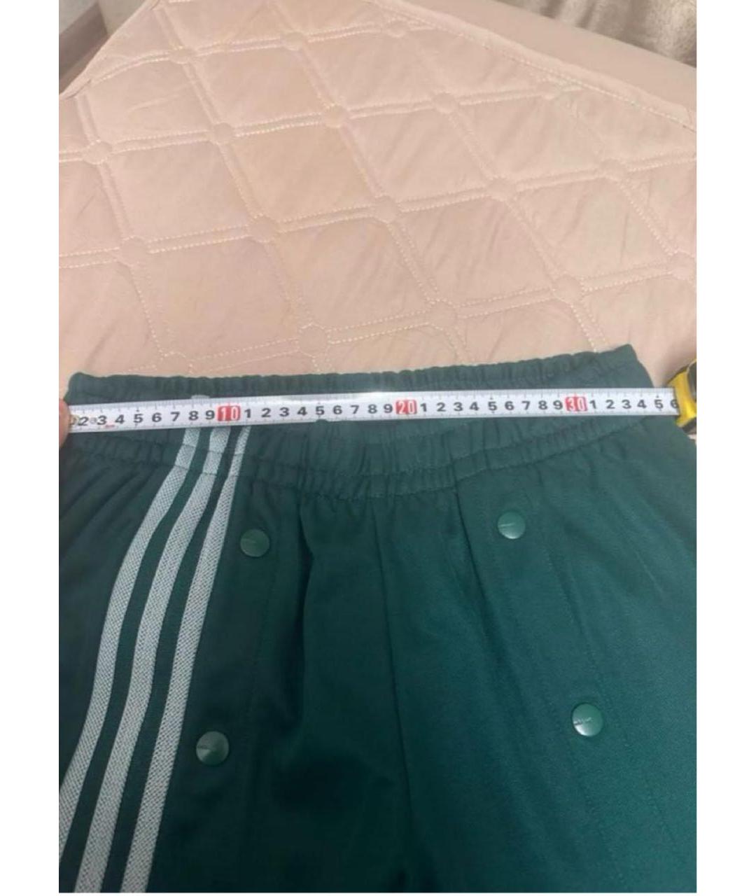 ADIDAS Зеленые спортивные брюки и шорты, фото 2