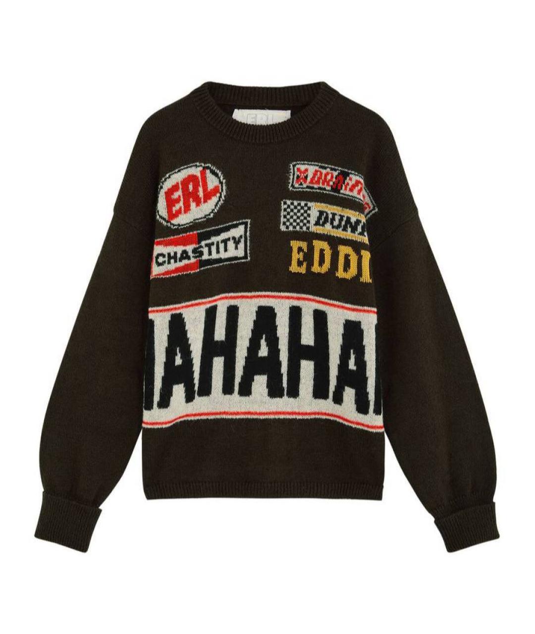 ERL Черный джемпер / свитер, фото 2