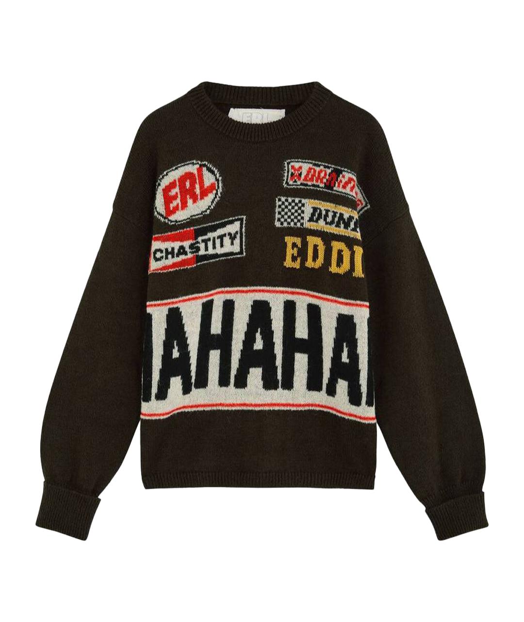 ERL Черный джемпер / свитер, фото 1