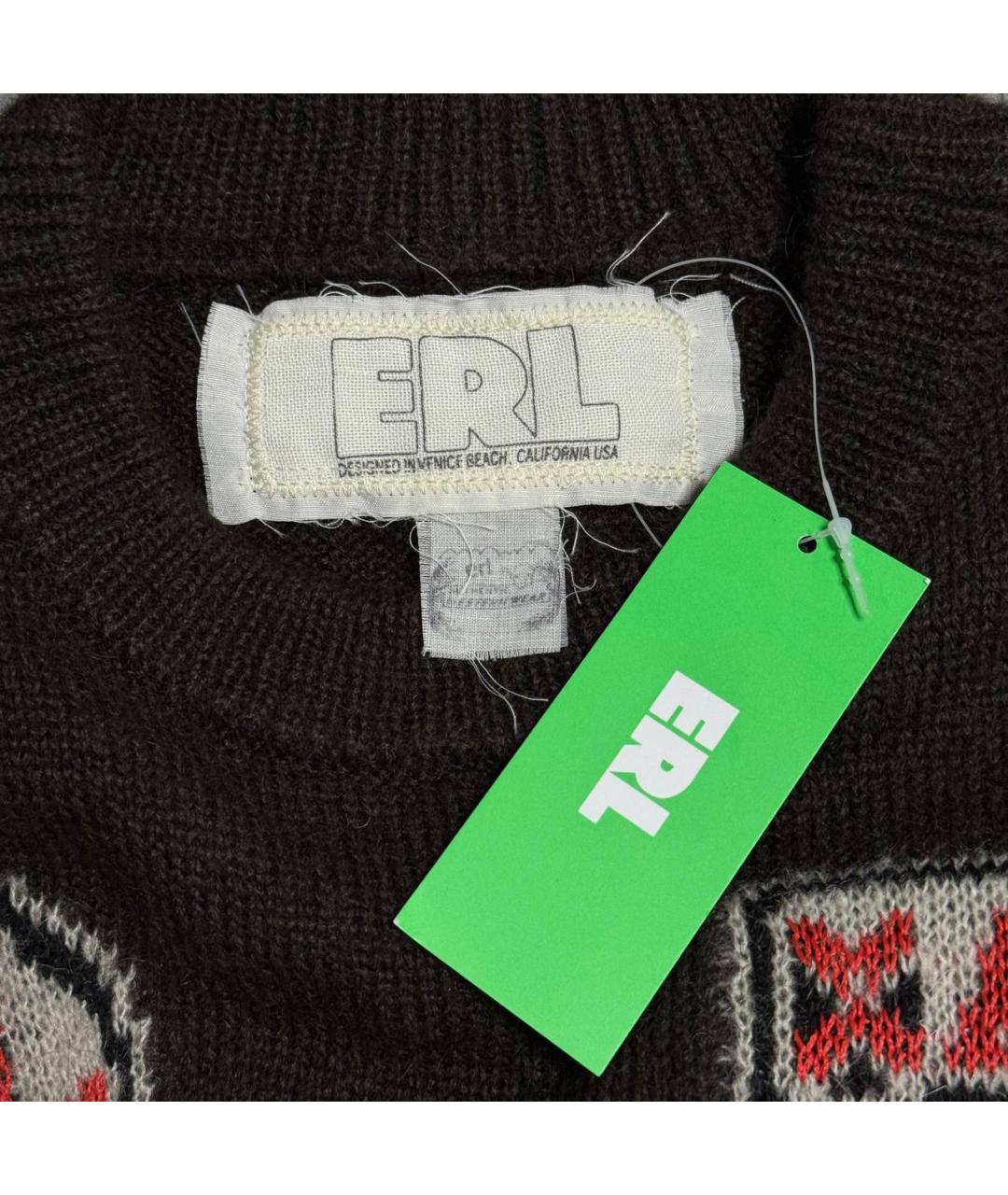 ERL Черный джемпер / свитер, фото 7