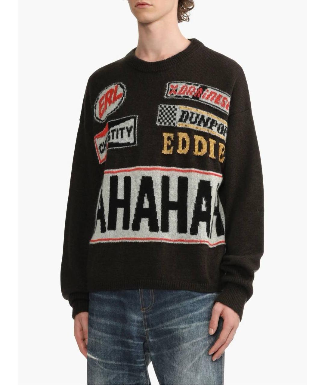 ERL Черный джемпер / свитер, фото 4