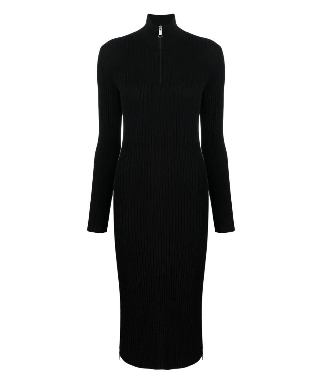 MONCLER Черное повседневное платье, фото 1