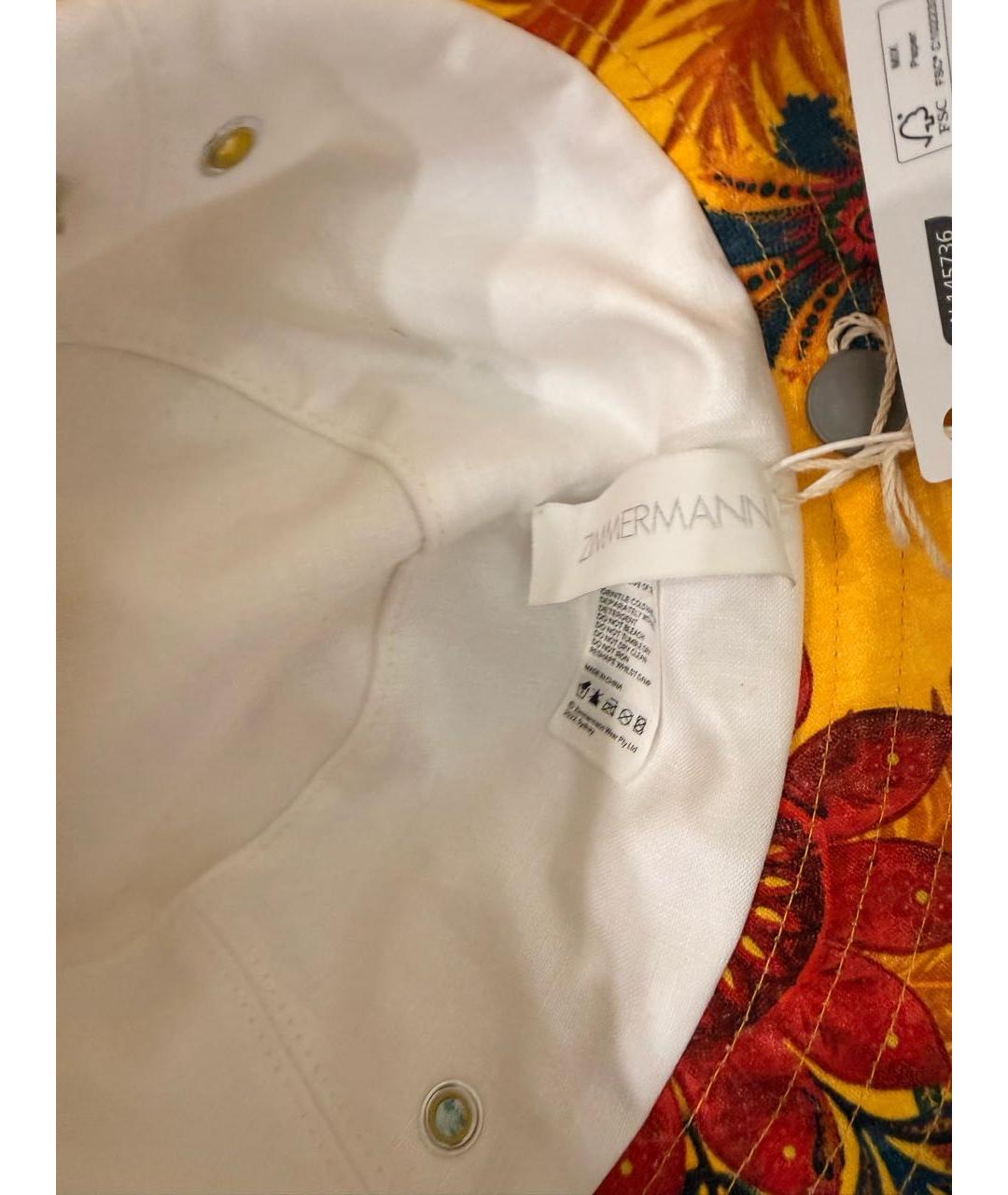 ZIMMERMANN Мульти льняная панама, фото 4