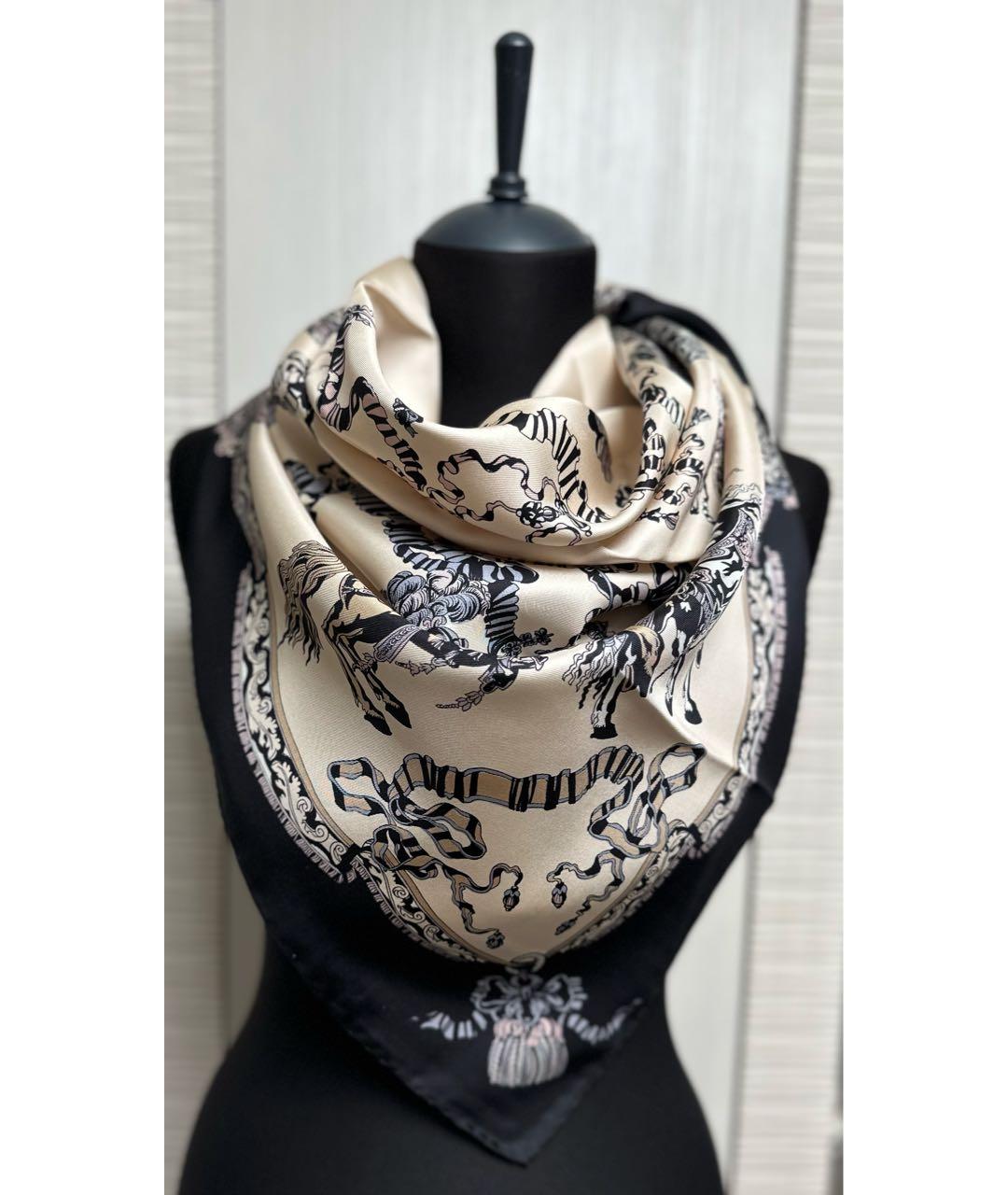 GUCCI Мульти шелковый платок, фото 2