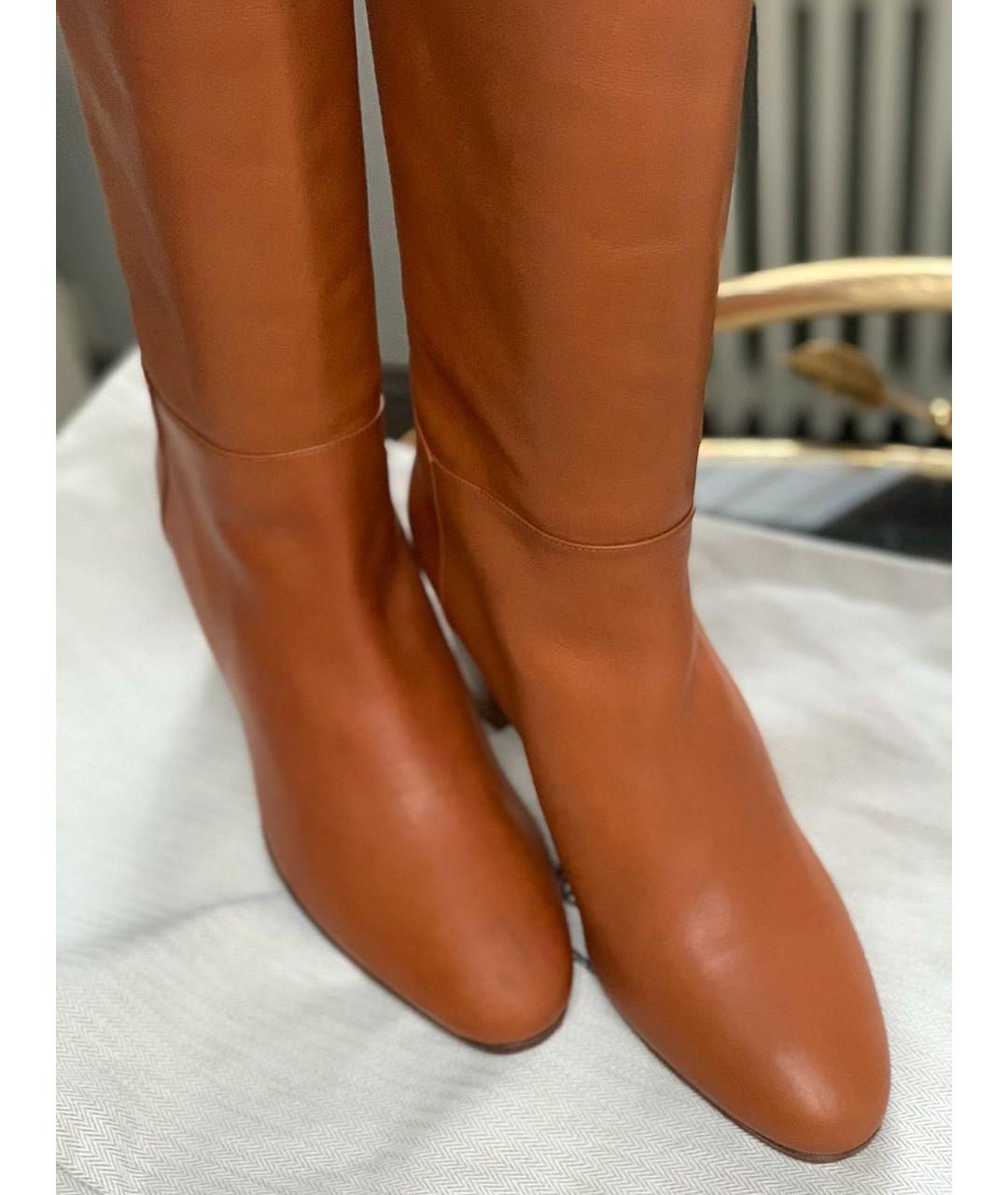 HERMES Кожаные сапоги, фото 3