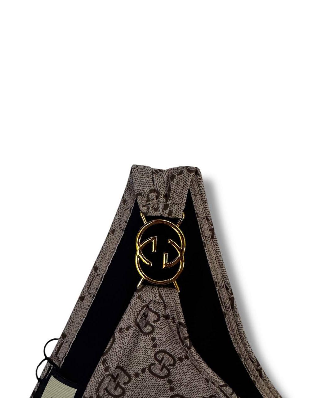 GUCCI Бежевый хлопковый купальник, фото 5