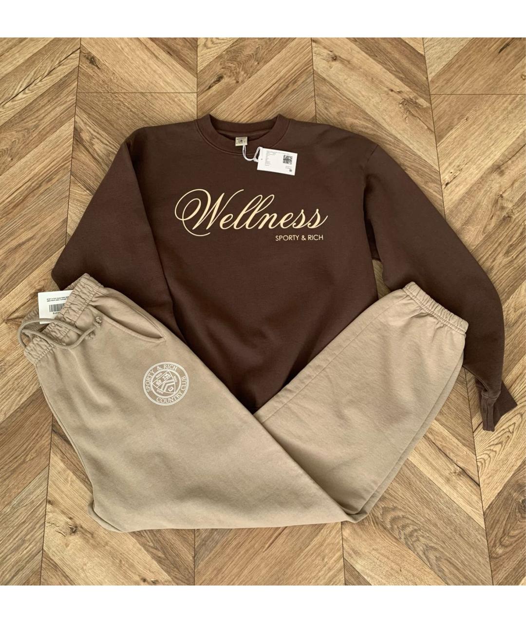 SPORTY AND RICH Хлопковый спортивные костюмы, фото 4