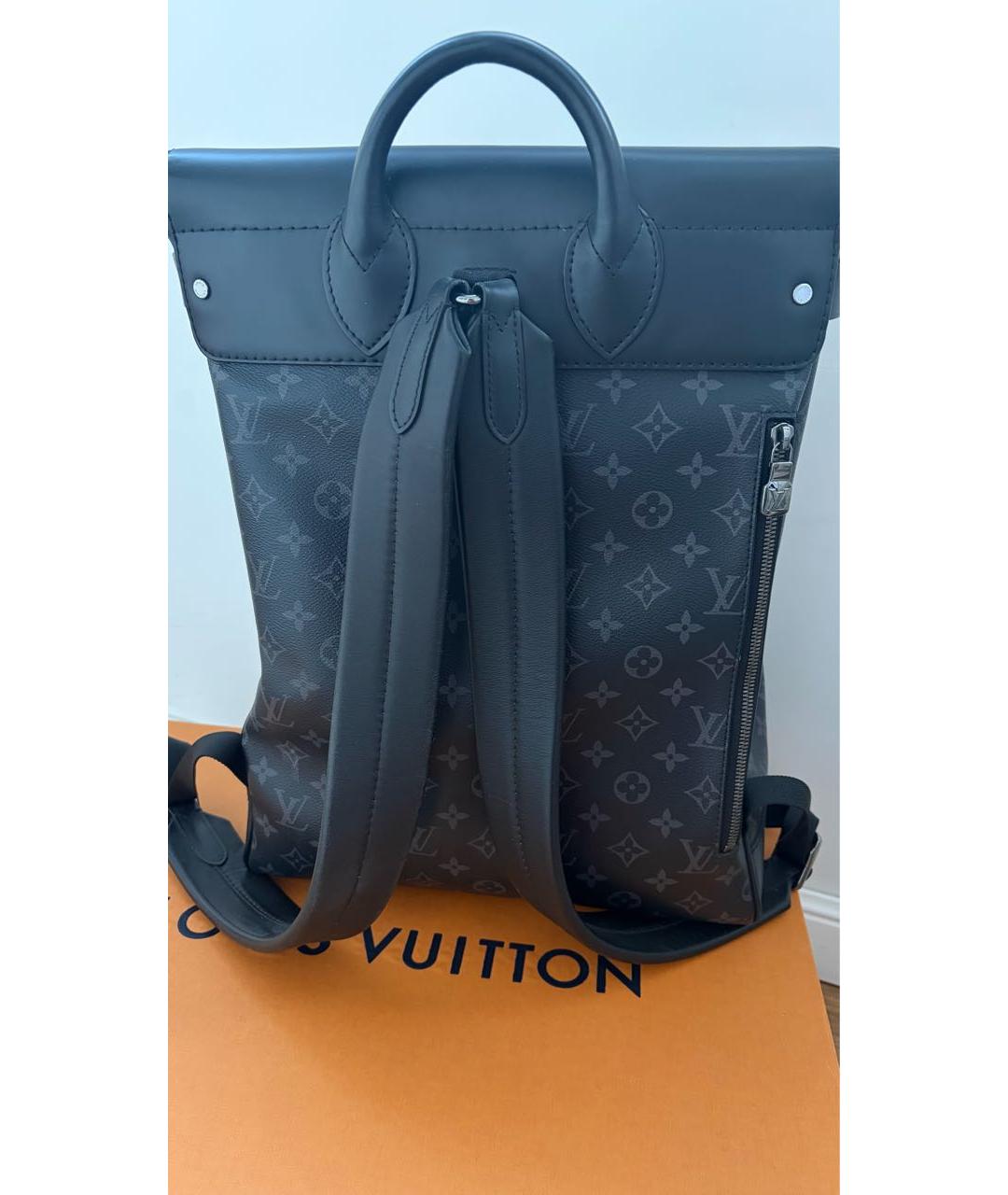 LOUIS VUITTON Черный рюкзак, фото 3