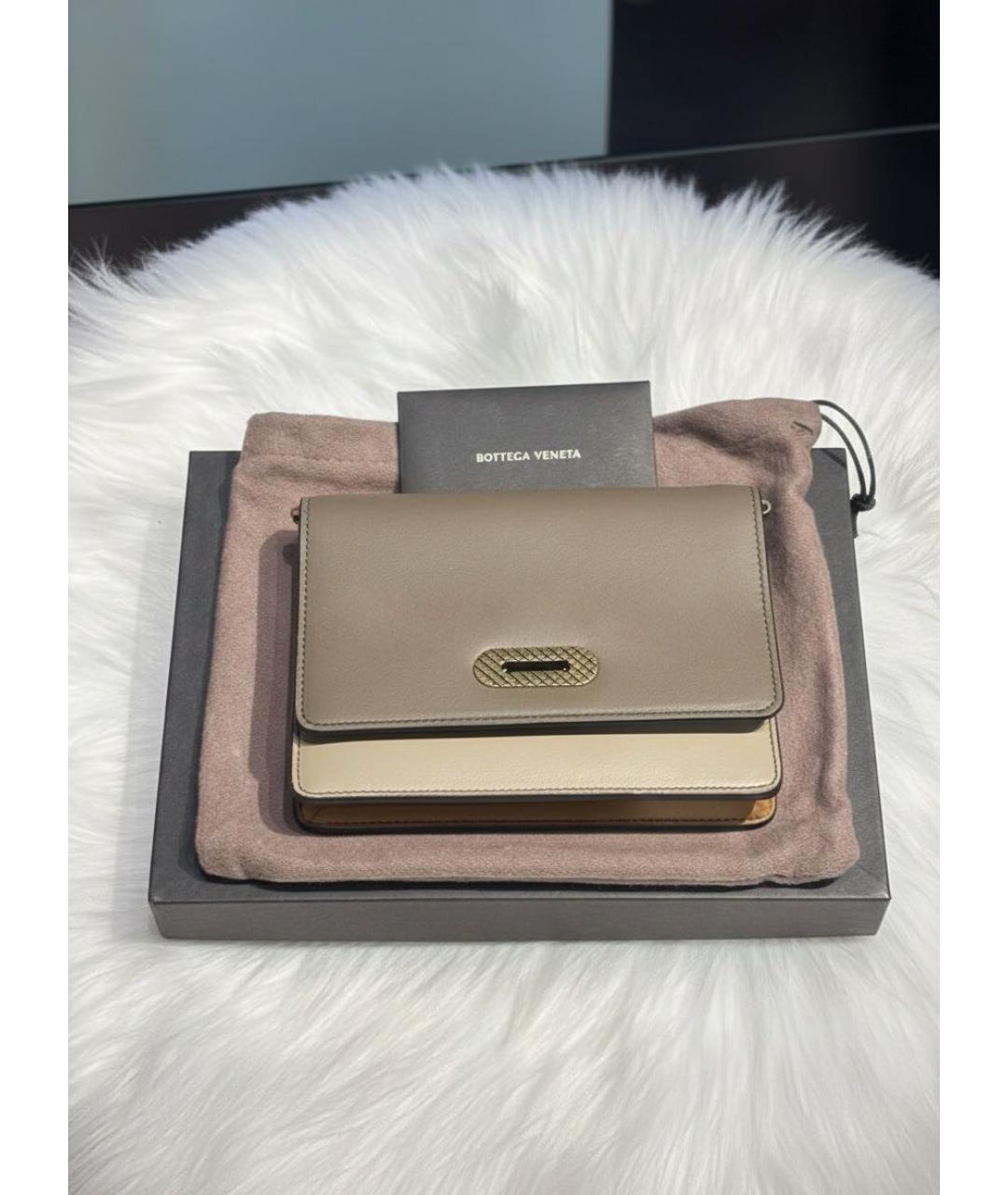 BOTTEGA VENETA Кожаная сумка через плечо, фото 3